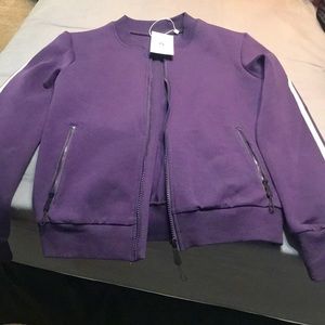 Buff bunny bomber jacket